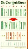 New York Times Guide To Restaurants