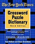 New York Times Crossword Puzzle Dictionary 3rd Edition