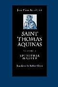 St Thomas Aquinas Volume 2 Spiritual Master