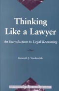 Thinking Like a Lawyer An Introduction to Legal Reasoning