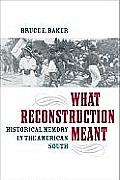 What Reconstruction Meant: Historical Memory in the American South