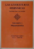 Las Literaturas Hispanicas: Introduccion a Su Estudio: Volumen 3