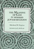 Meaning Of God In The Modern Jewish