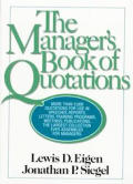Managers Book Of Quotations