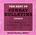 The Best of Sunday Bulletins, Cycle B: An Electronic Collection for Texts for PC
