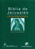 Biblia de Jerusalen Latinoamericana en Letra Grande-OS