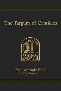 The Targum of Canticles: Volume 17A