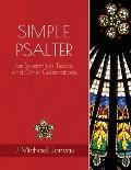 Simple Psalter for Solemnities, Feasts, and Other Celebrations