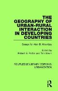 The Geography of Urban-Rural Interaction in Developing Countries: Essays for Alan B. Mountjoy