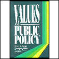 Values and Public Policy