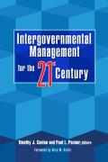 Intergovernmental Management for the Twenty-First Century