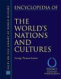 Encyclopedia of the World's Nations and Cultures, 4- Volume Set