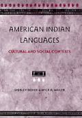 American Indian Languages: Cultural and Social Contexts