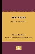 Hart Crane - American Writers 47: University of Minnesota Pamphlets on American Writers