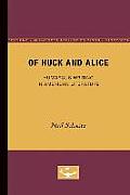 Of Huck and Alice: Humorous Writing in American Literature