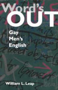 Words Out Gay Mens English