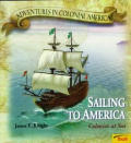 Sailing To America Colonists At Sea