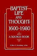 Baptist Life & Thought 1600 1980