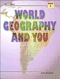 World Geography and You: Student Edition (Softcover) Book One