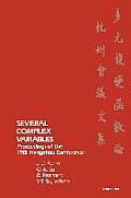 Several Complex Variables: Proceedings of the 1981 Hangzhou Conference