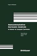 Noncommutative Harmonic Analysis: In Honor of Jacques Carmona