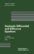 Stochastic Differential and Difference Equations