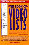 Book of Video Lists 1991 Third Edition Fully Revised & Expanded