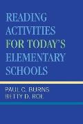 Reading Activities for Today's Elementary Schools