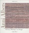 Anni Albers Selected Writings On Design