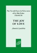 Joy Of Love Amoris Laetitia