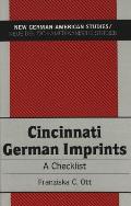 Cincinnati German Imprints: A Checklist