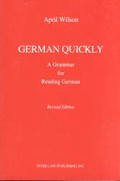German Quickly A Grammar For Reading G
