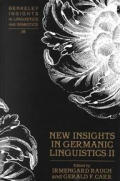 New Insights in Germanic Linguistics II