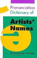 Pronunciation Dictionary Of Artists Names