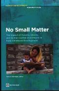 No Small Matter: The Impact of Poverty, Shocks, and Human Capital Investments in Early Childhood Development