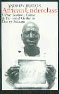 African Underclass: Urbanization, Crime & Colonial Order in Dar es Salaam 1919-61