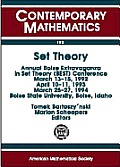 Set theory :annual Boise Extravaganza in Set Theory  BEST  Conference, March 13-15, 1992, April 10-11, 1993, March 25-27, 1994, Boise State University, Boise, Idaho