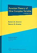 Function Theory Of One Complex Variable 3rd Edition