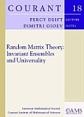 Random Matrix Theory Invariant Ensembles