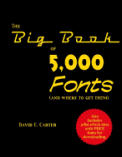 Big Book of 5000 Fonts & Where to Get Them