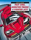 How to Draw Fast Cars Monster Trucks & Fighter Jets