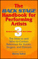 Back Stage Handbook For Performing Artists 3