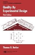 Quality By Experimental Design 3rd Edition