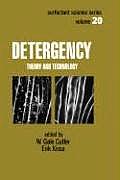 Detergency: Theory and Technology