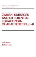 Zariski Surfaces and Differential Equations in Characteristic P