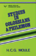 Studies In Colossians & Philemon
