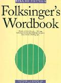 Folksingers Wordbook