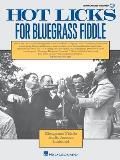 Hot Licks for Bluegrass Fiddle - Book with Online Audio