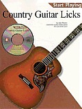 Start Playing Country Guitar Licks With CD