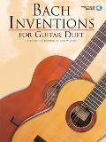Bach Inventions for Guitar Duet With 2 Audio CDs
